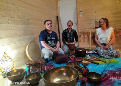 Bain sonore dans la Salle